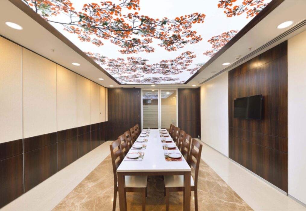 Why Stretch Fabric Ceilings Are Perfect for Hotels, Malls, and Offices